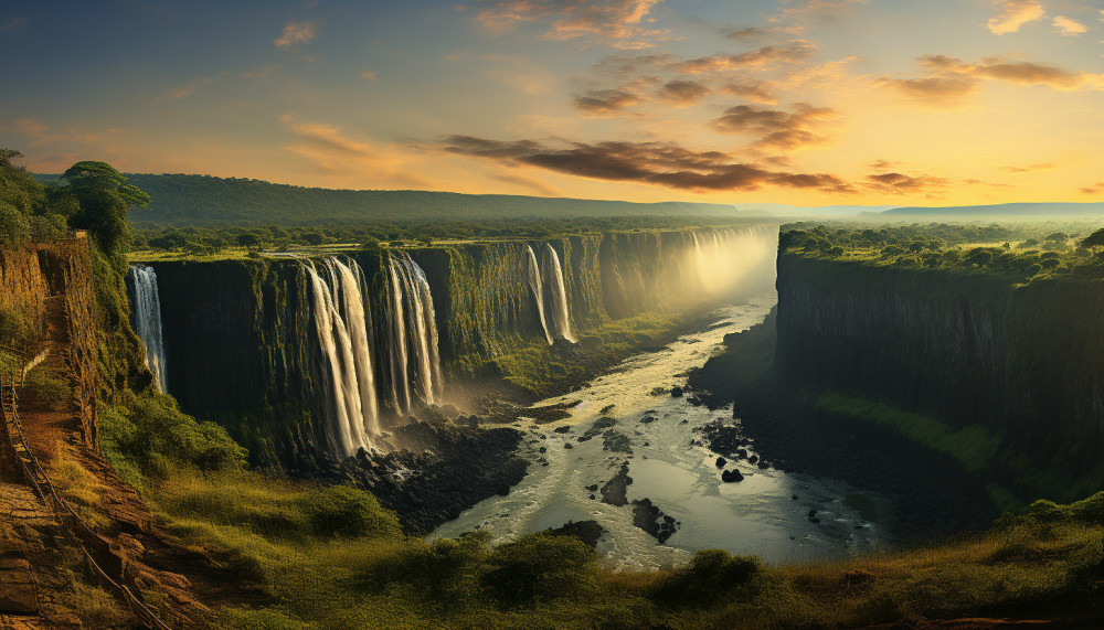 Comparaison des chutes Victoria avec d'autres grandes cascades du monde